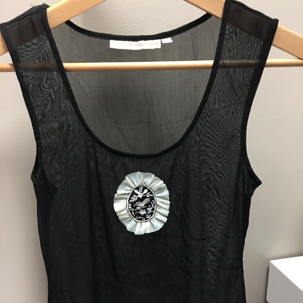 Boutique sheer shirt